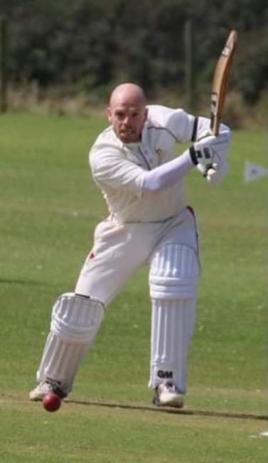 David Blackwell - led Lamphey with bat and ball David Blackwell - led Lamphey with bat and ball